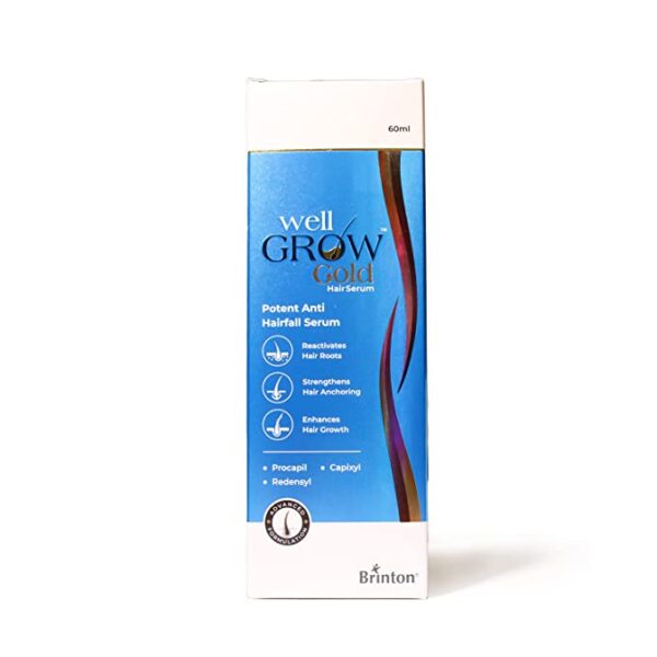 BRINTON WELL GROW GOLD HAIR SERUM 60ML